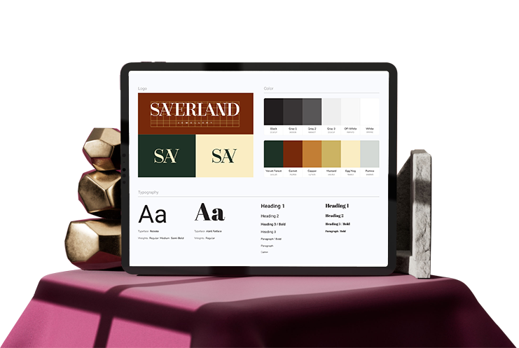 An iPad of Saverland icons