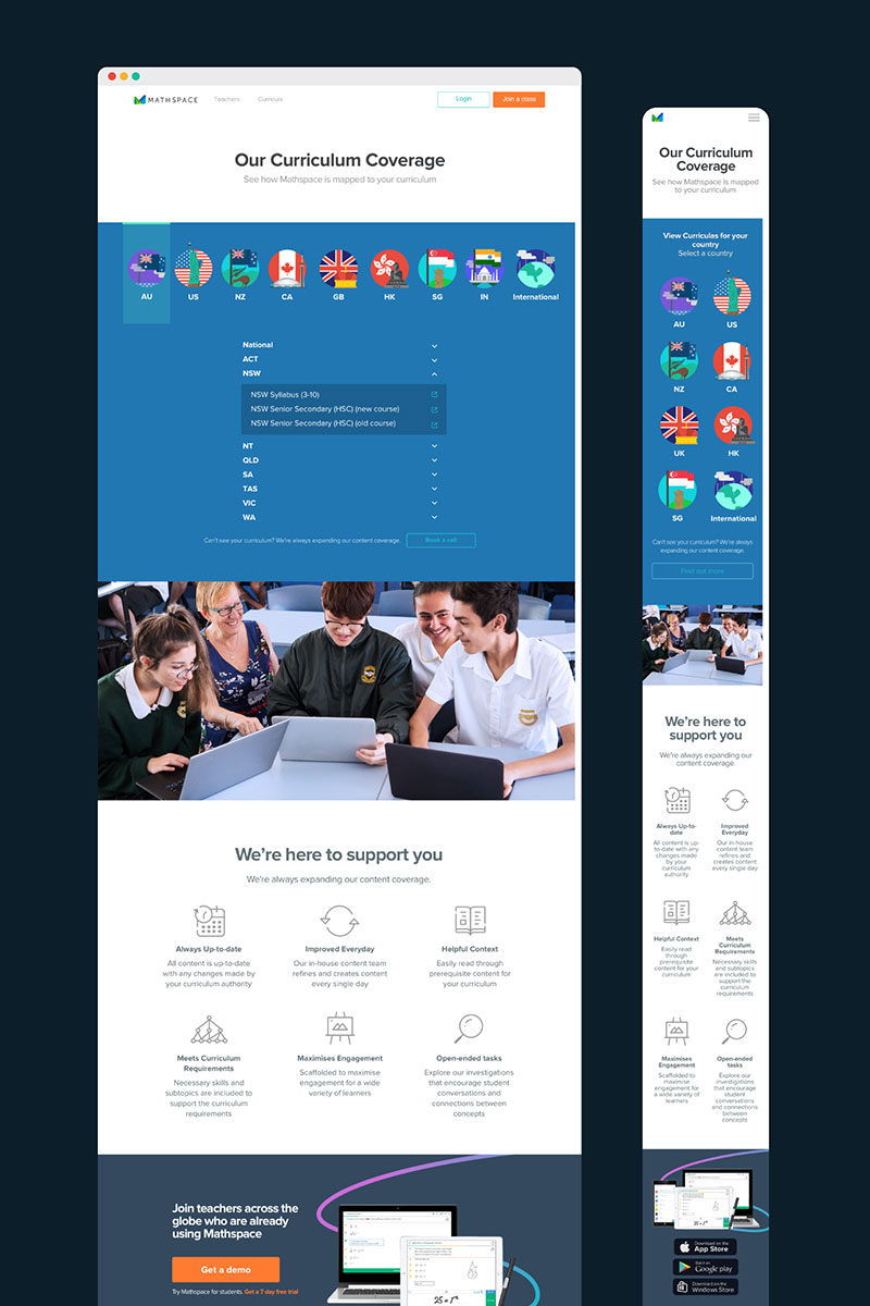 Mathspace Website